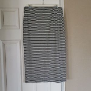 Max Studio stripped skirt